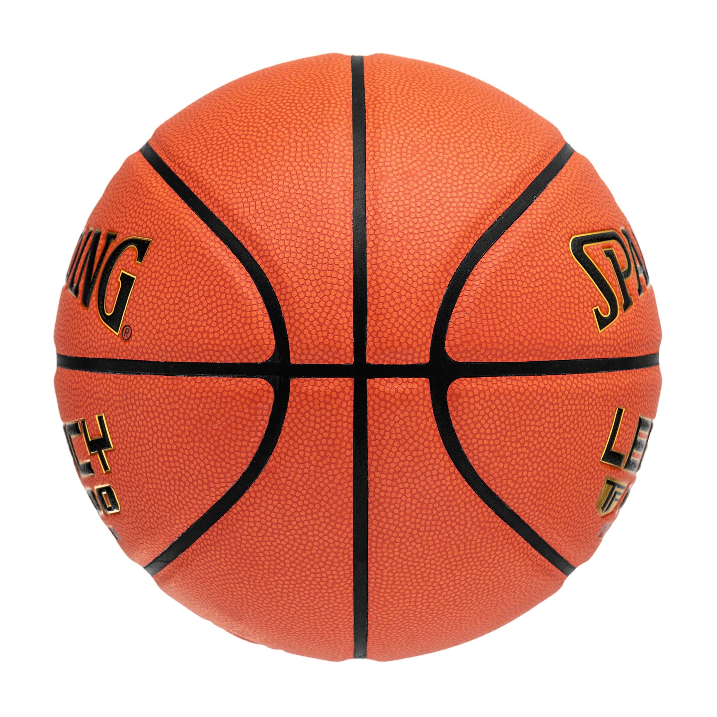 Spalding TF-1000 Indoor Game Basketball - Premium Composite Leather, Official Size 29.5