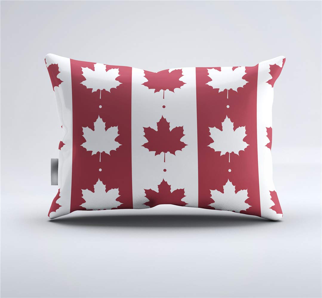 REALIN Canadian Flag Duvet Cover Set - Maple Leaf Flag Bedding with Quilt Cover, Sheets & Pillow Shams (2/3/4PCS) - Twin/Full/Queen/King Size - Perfect for Patriotic Home Decor, Bedroom Makeover & Canada Day Celebrations (Queen-228x228cm-4PCS)