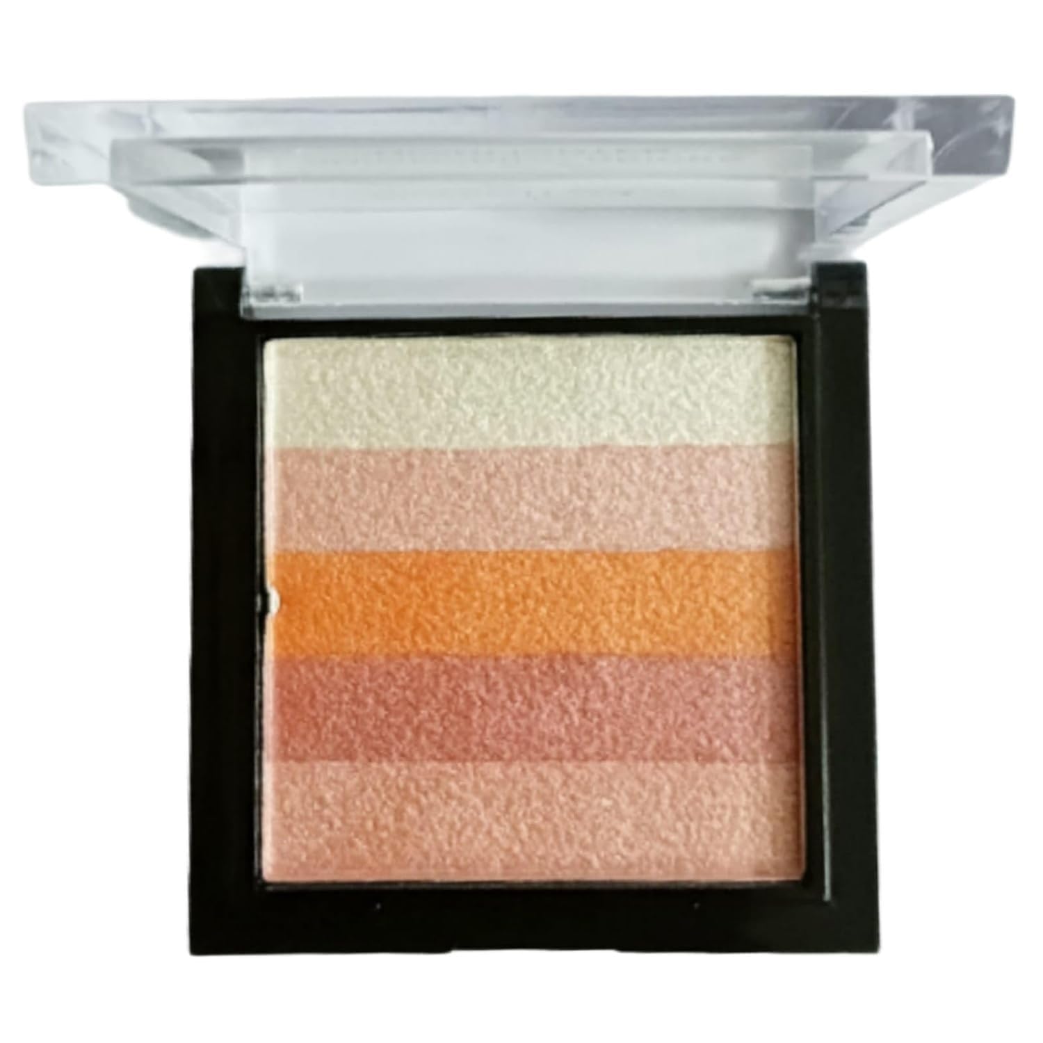 Facejewel Shimmer Highlighter Palette - 5 Multicolor Shades for Face & Body Glow | 7g Makeup Kit for Contouring, Strobing & Special Occasions
