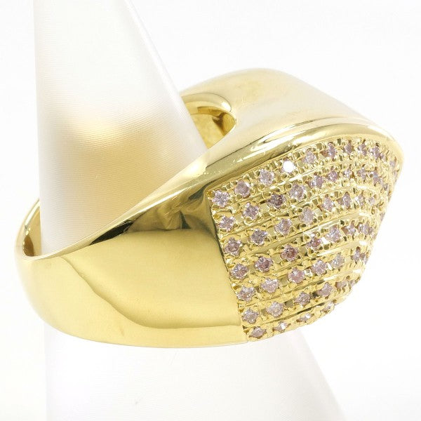 18K Yellow Gold Diamond Ring for Women - Elegant Wedding, Engagement & Anniversary Jewelry Gift - Perfect for Special Occasions & Everyday Luxury