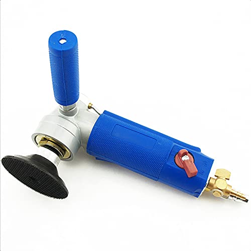 3 Inch Pneumatic Water Mill Wet Polisher - Professional Air Wet Sander for Stone, Concrete & Tile Polishing - Perfect for Countertops, Floors & DIY Projects