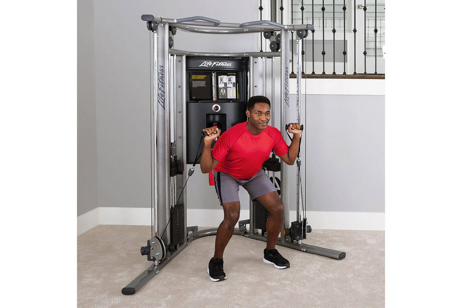 Life Fitness G7 Home Gym - Full Body Workout Equipment for Strength Training & Fitness - Perfect for Home Gym, Small Spaces & Personal Training