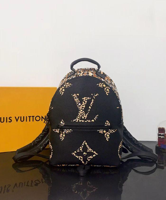 Authentic Louis Vuitton Palm Springs PM Backpack Jungle Monogram - Stylish Travel & Everyday Carry Bag for Women & Men