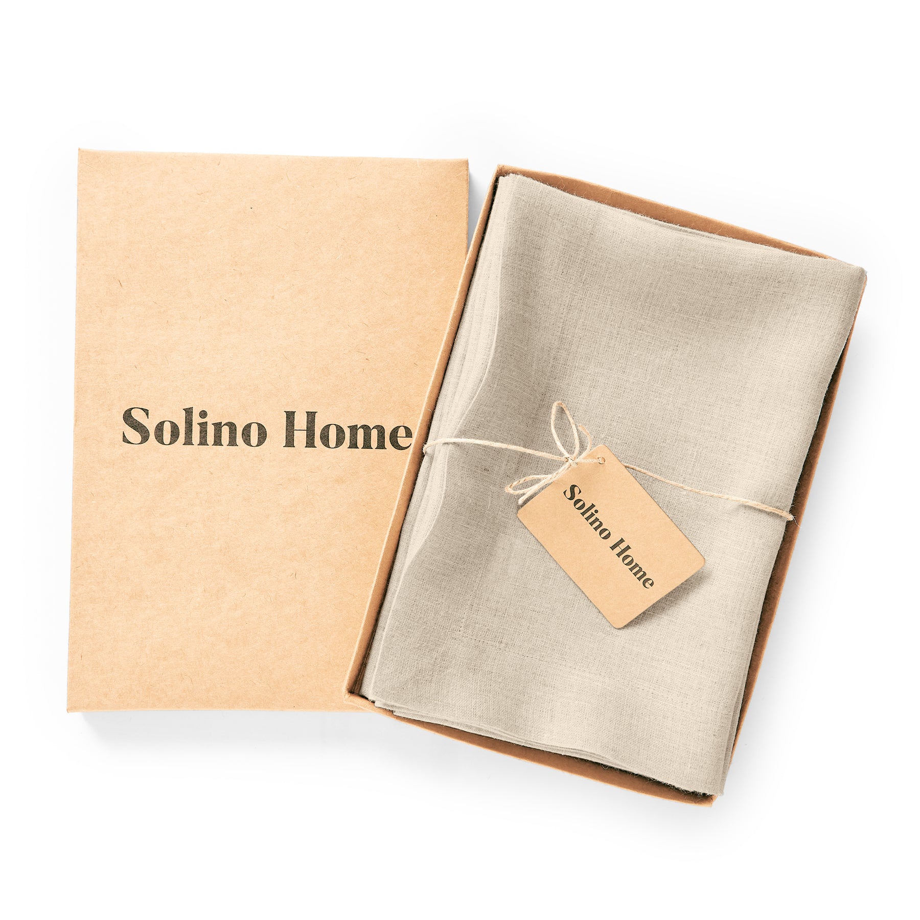 Premium Sonoma Linen Napkins Set of 4 - 100% Natural Cotton Dinner Napkins for Formal Dining, Wedding, and Holiday Table Settings