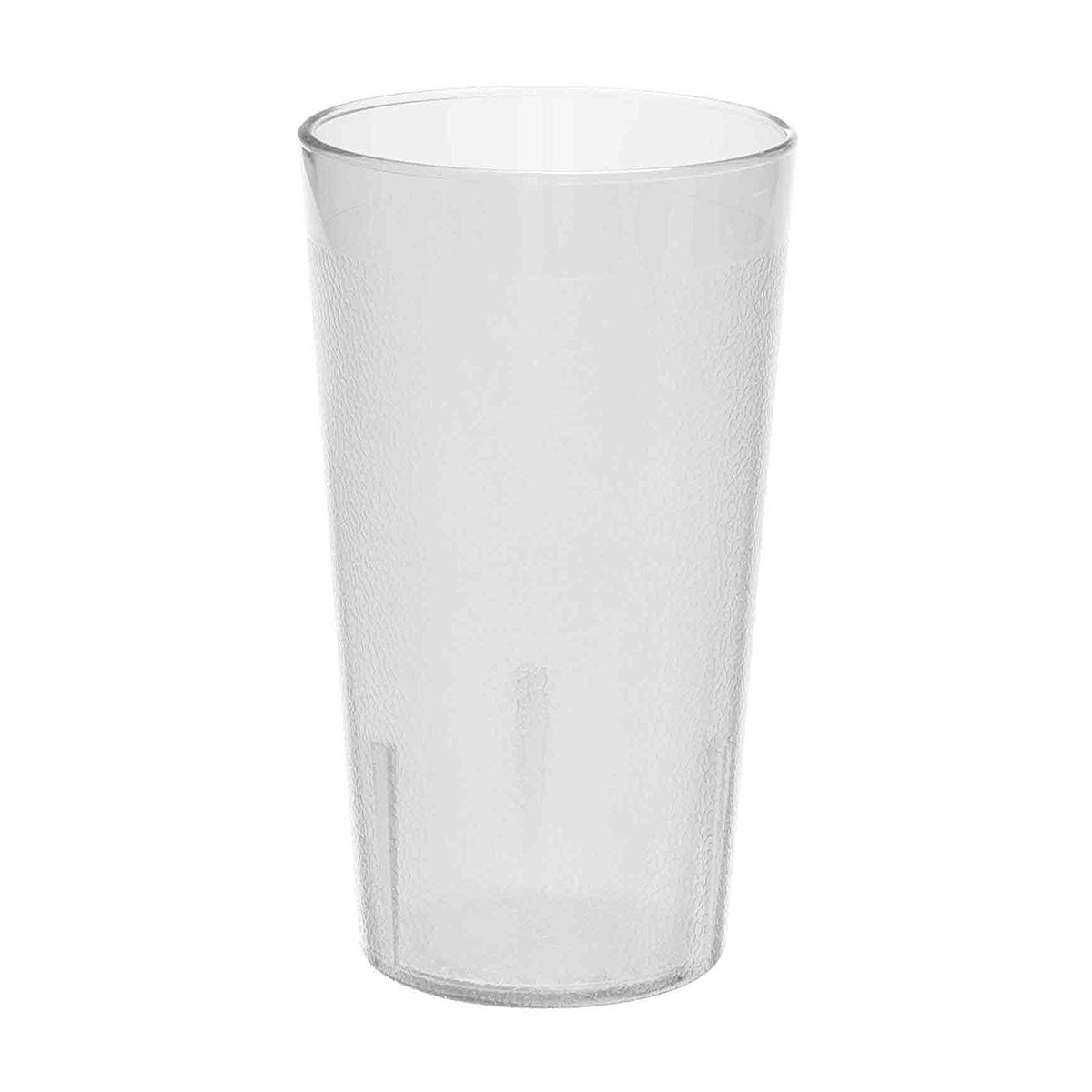 Cambro 800PSW12152 8 oz Clear Plastic Tumblers - Pack of 12, Durable & Stackable Drinkware for Restaurants, Cafes, and Home Use - Perfect for Iced Coffee, Smoothies, and Beverage Service