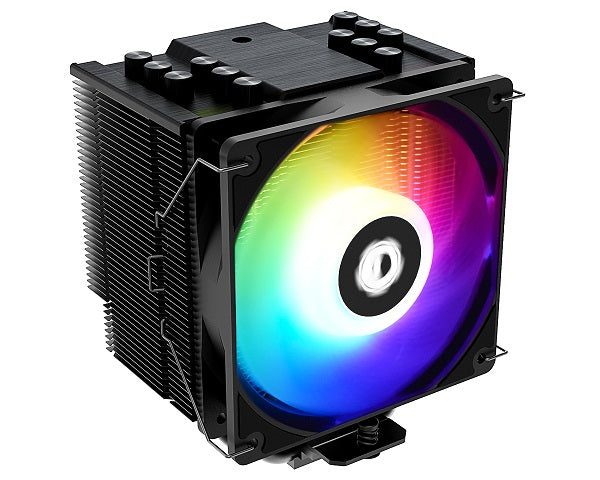 ID Cooling SE 226 XT ARGB CPU Air Cooler - Dual Tower Heatsink with 6 Heat Pipes, 120mm PWM Fan, LGA 1700/1200/1151 & AM4/AM5 Support, 250W TDP, Mecha Mount - Perfect for Gaming PCs & High-Performance Workstations