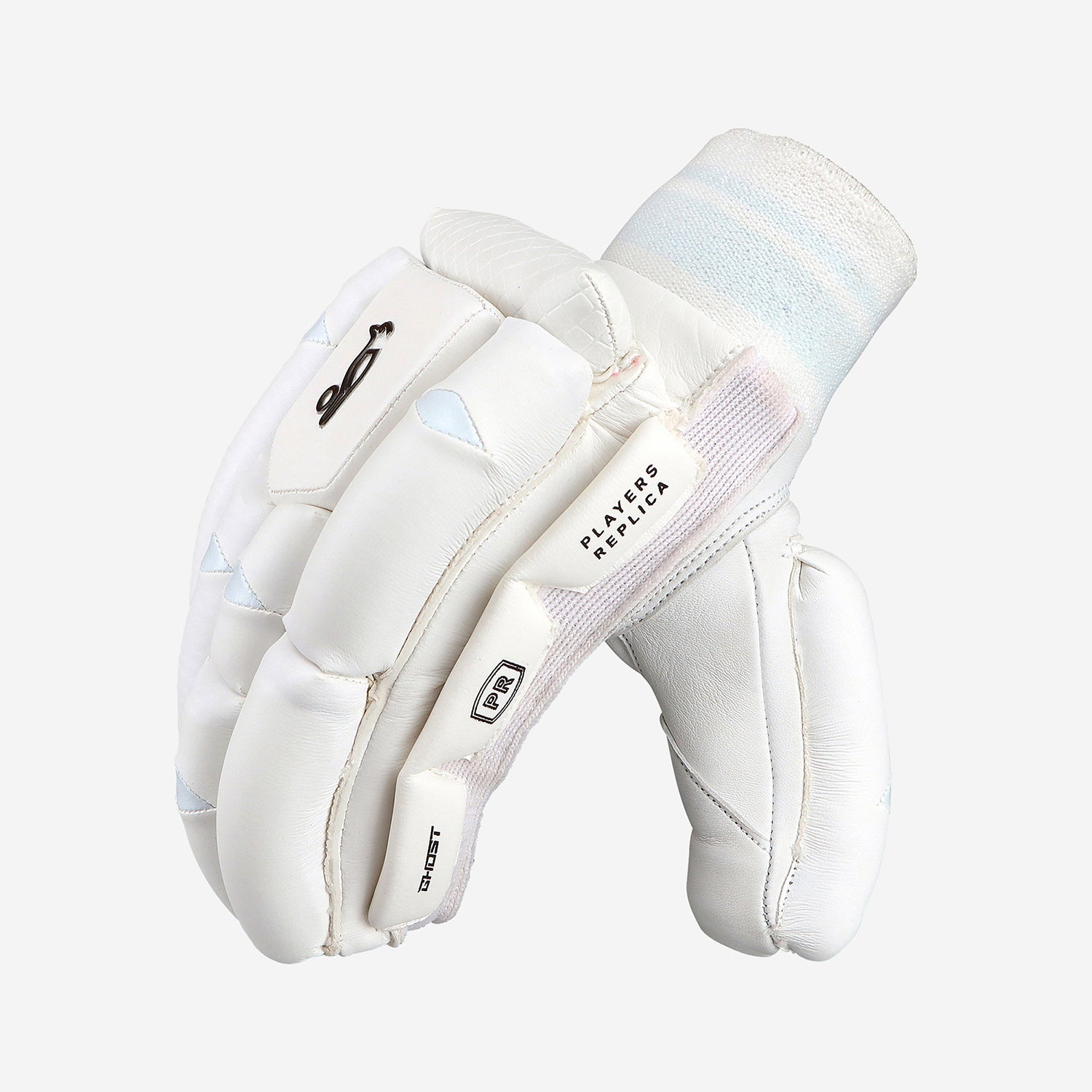Kookaburra Ghost Pro Players Replica Adult Cricket Batting Gloves - Premium Leather Cricket Gloves for Men, Professional Grade Protection & Grip - Perfect for Matches, Training & Practice Sessions