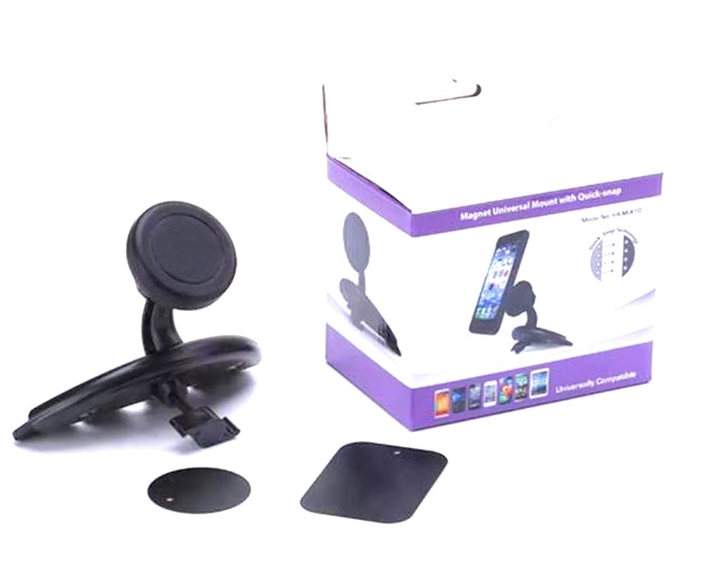 2019 Magnetic CD Slot Car Phone Mount - Universal Smartphone Holder for iPhone, Samsung & More - Perfect for Hands-Free Driving & GPS Navigation