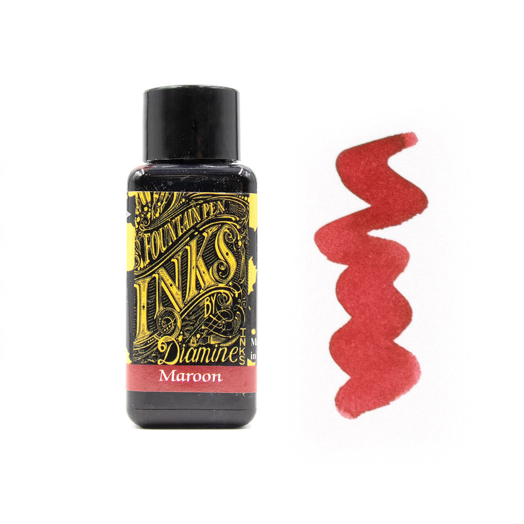 Premium Diamine Fountain Pen Ink 30ml Bottle - Vibrant Colors for Calligraphy, Journaling & Artistic Writing - Perfect for Fountain Pens, Dip Pens & Ink Drawing