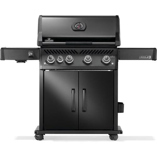 Napoleon Black Rogue PRO 525 SIB Portable Gas Grill - Outdoor BBQ, Camping & Tailgating - High-Performance Stainless Steel Grill for Backyard, Patio & Picnics
