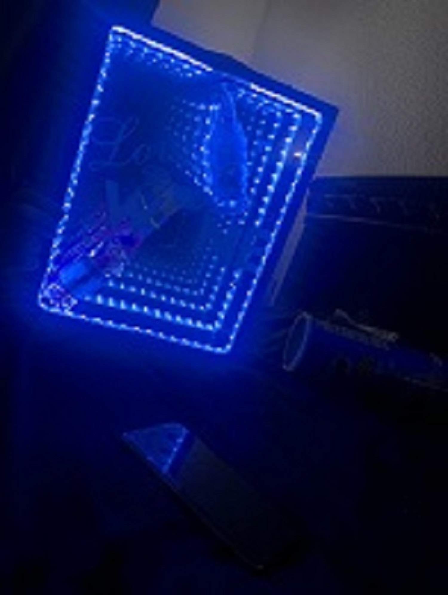 Infinity Mirror LED Light - Modern Home Decor for Bedroom, Living Room & Office | Perfect for Meditation, Parties & Relaxation
