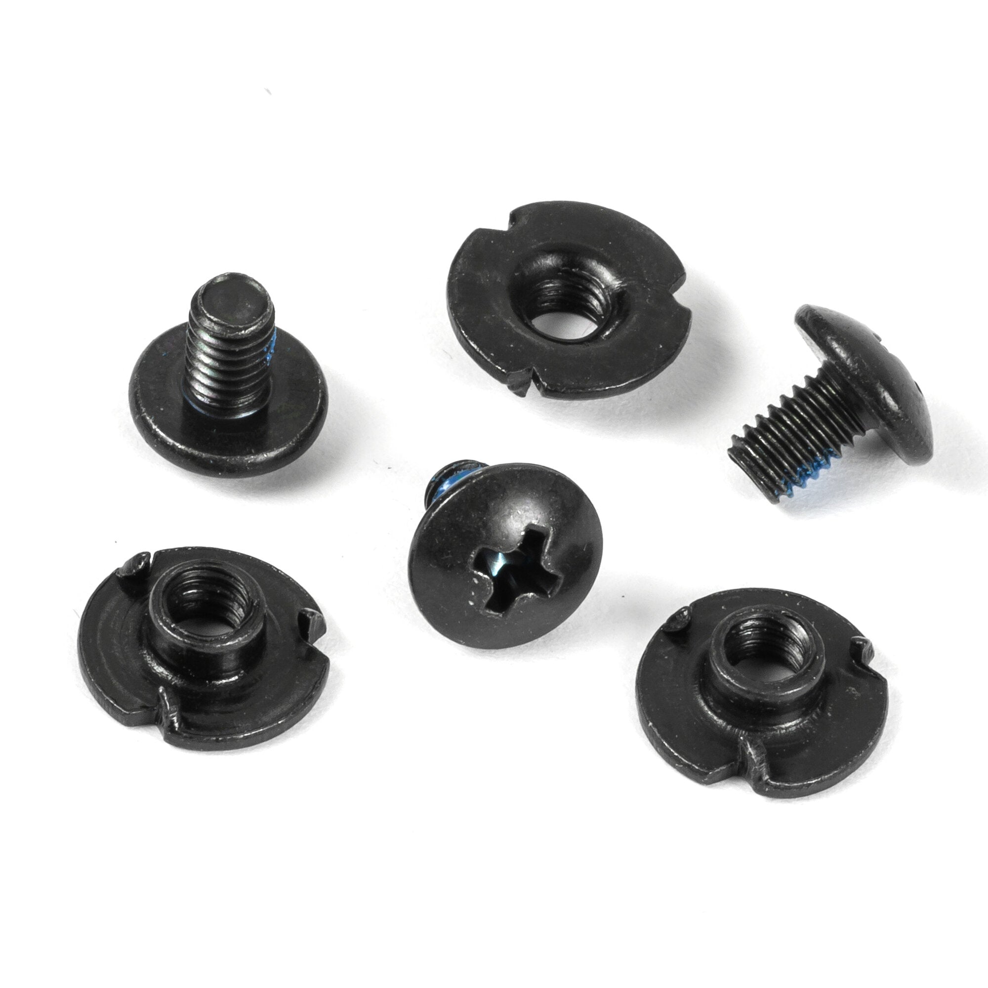 6mm Fixation Hardware Set with Anti-Rivets - Durable Fastener Kit for Furniture Assembly, DIY Projects & Home Repairs