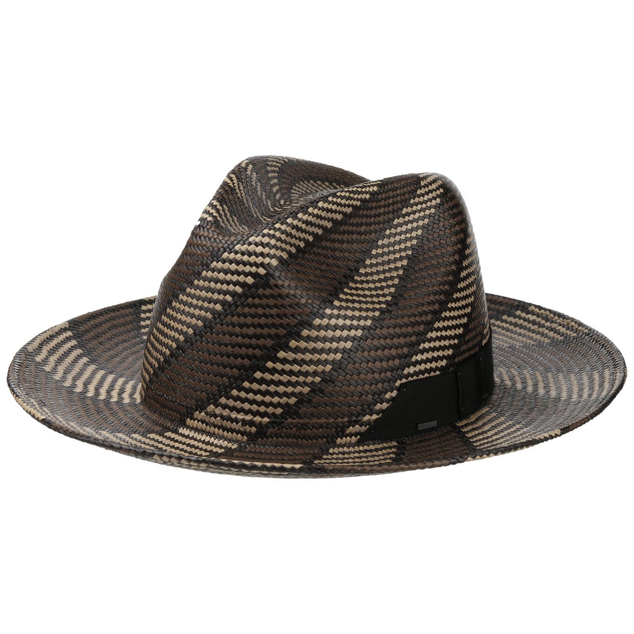 Bailey 1922 Giles Panama Hat - Handwoven Straw Fedora for Men & Women - Summer Sun Protection, Beach Vacation & Outdoor Wedding Accessory