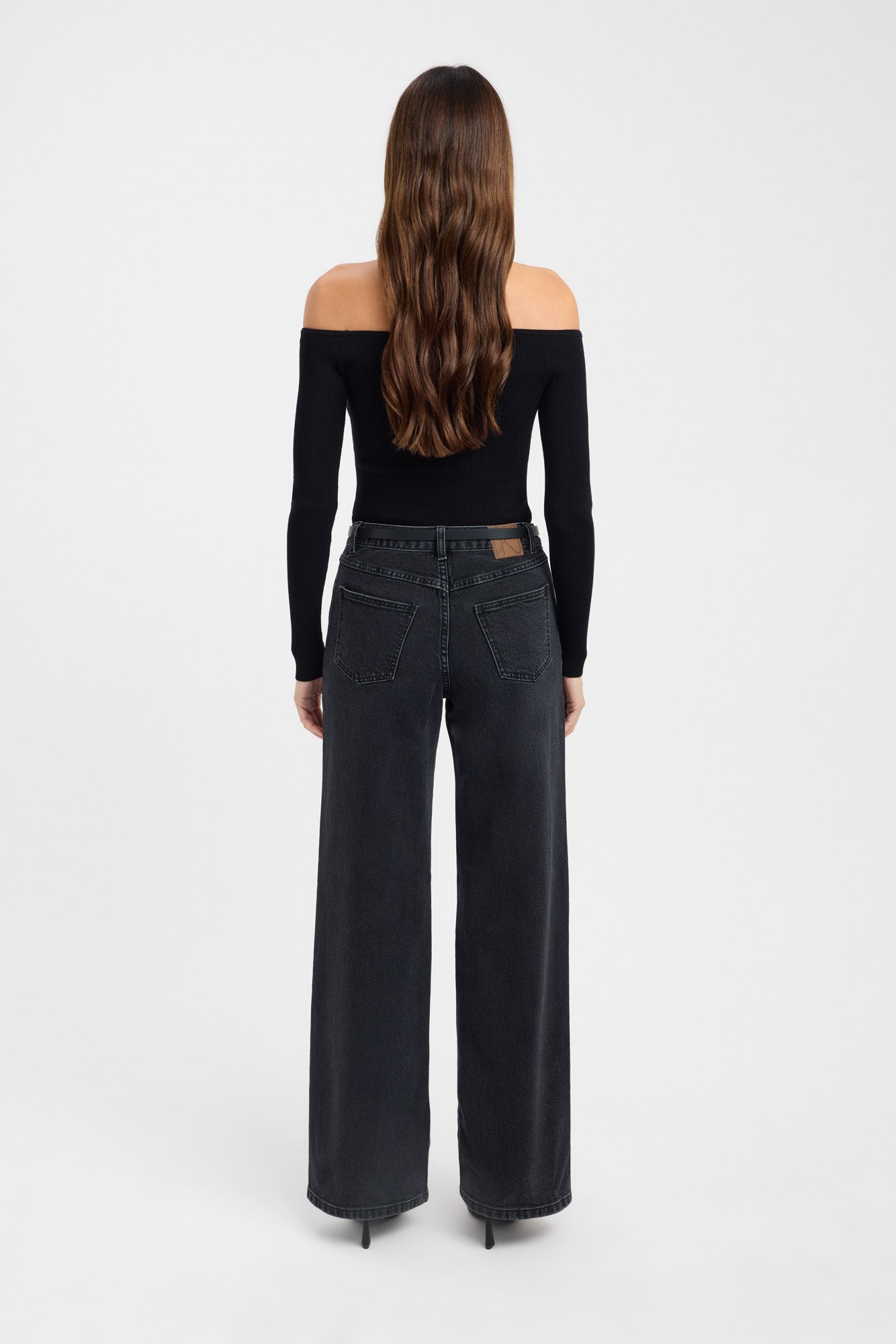 Kai Straight Leg Jeans for Women - High Waist Stretch Denim Pants - Comfortable & Stylish for Casual Wear, Office, and Everyday Outfits