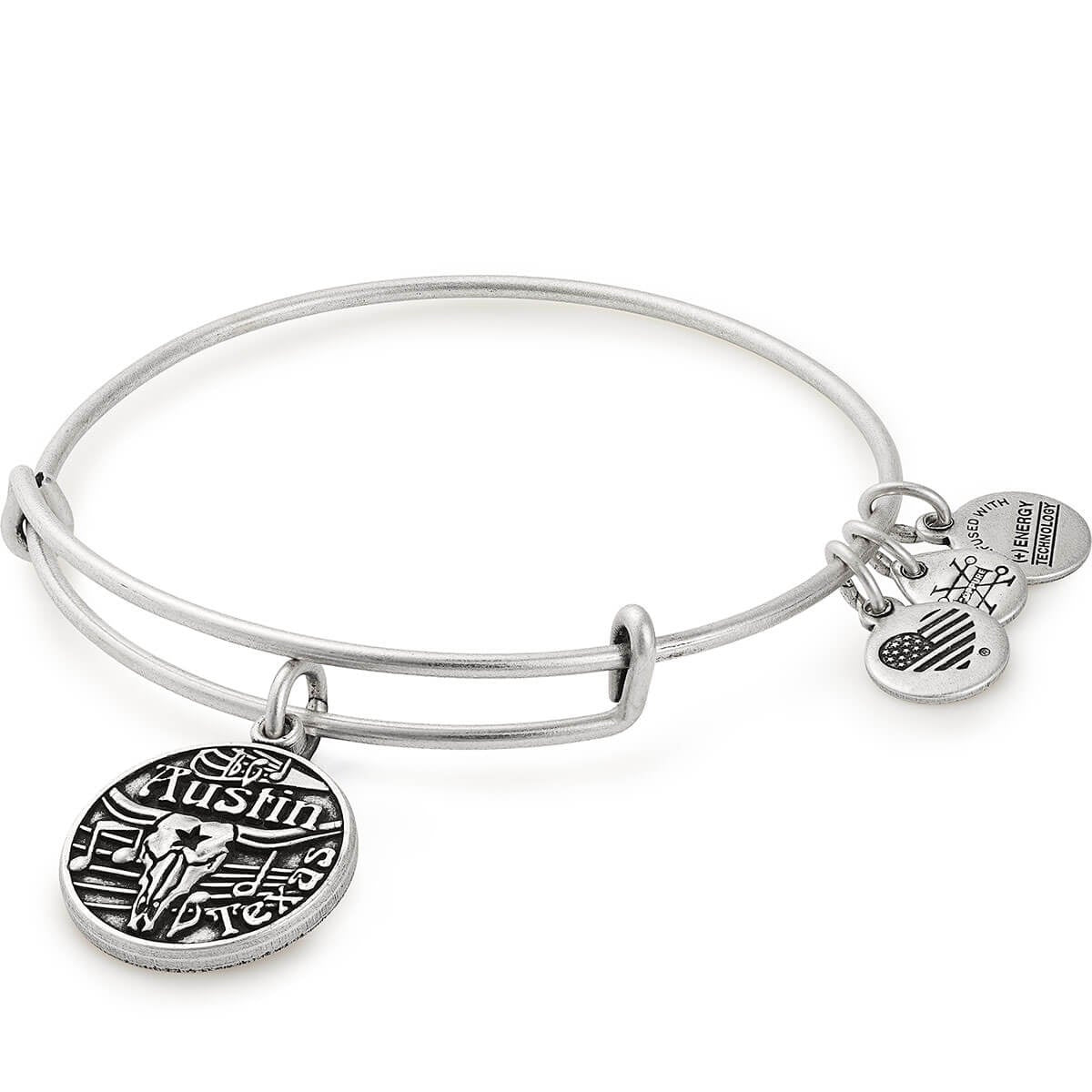 Stylish Austin Texas Charm Bangle Bracelet - Perfect for Western Fashion, Cowgirl Outfits & Texan Souvenirs