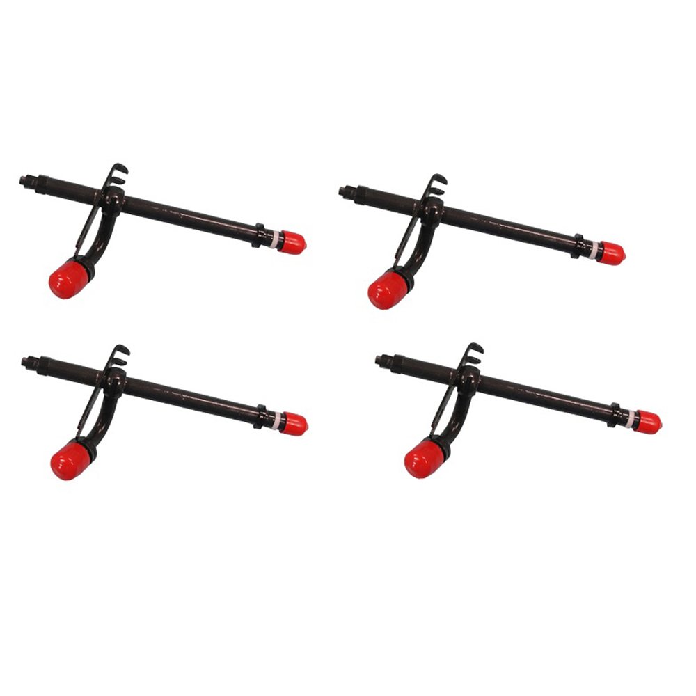 Stevens Lake 4-Piece Pencil Injector Kit - Compatible with Case IH, International Harvester 1835, 1835B, 1845, 1845B, 1845S, 430, 470, 530, 570, 580B, 580C Models | Replacement Fuel Injector Nozzles for Tractor & Agricultural Equipment Maintenance