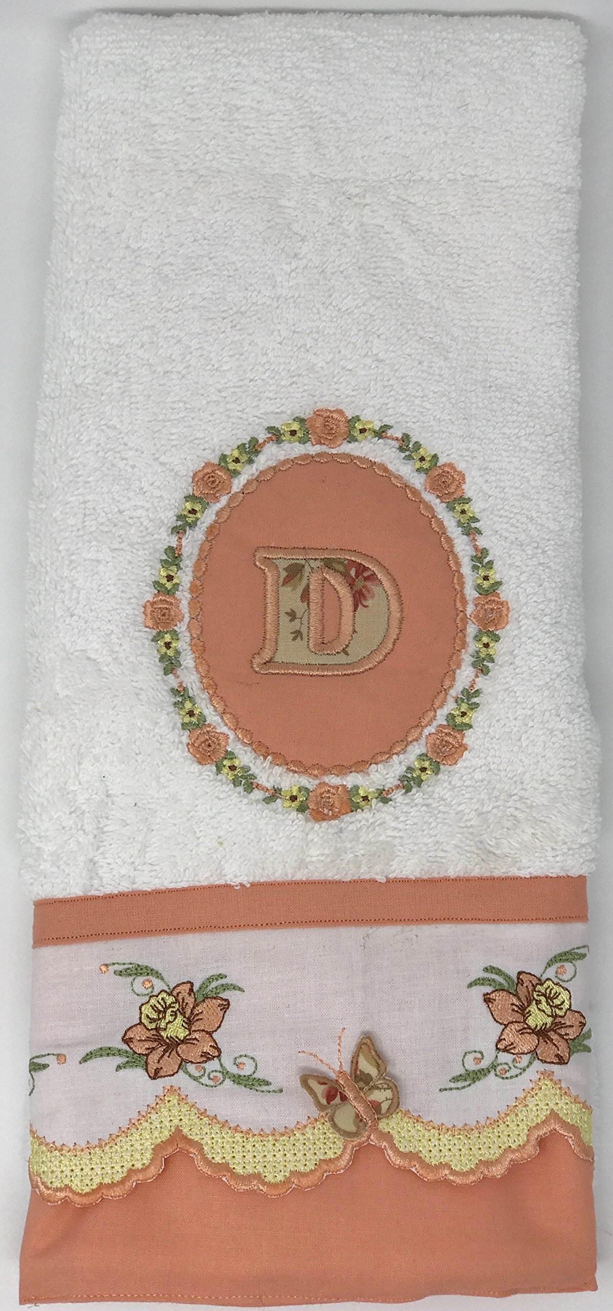 Luxury Monogrammed Bath Towel Set - 3 Piece Soft & Absorbent Cotton Towels for Spa, Bathroom & Beach - Personalized Gift for Her & Him