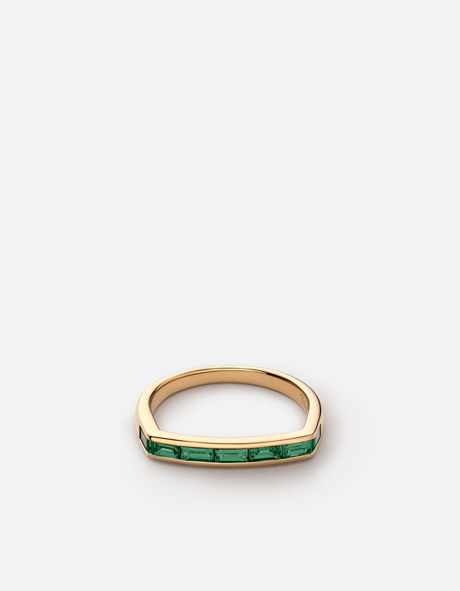 Totem Agate Ring in 14K Gold Vermeil - Elegant Spiritual Jewelry for Women, Perfect for Meditation, Yoga & Boho Fashion