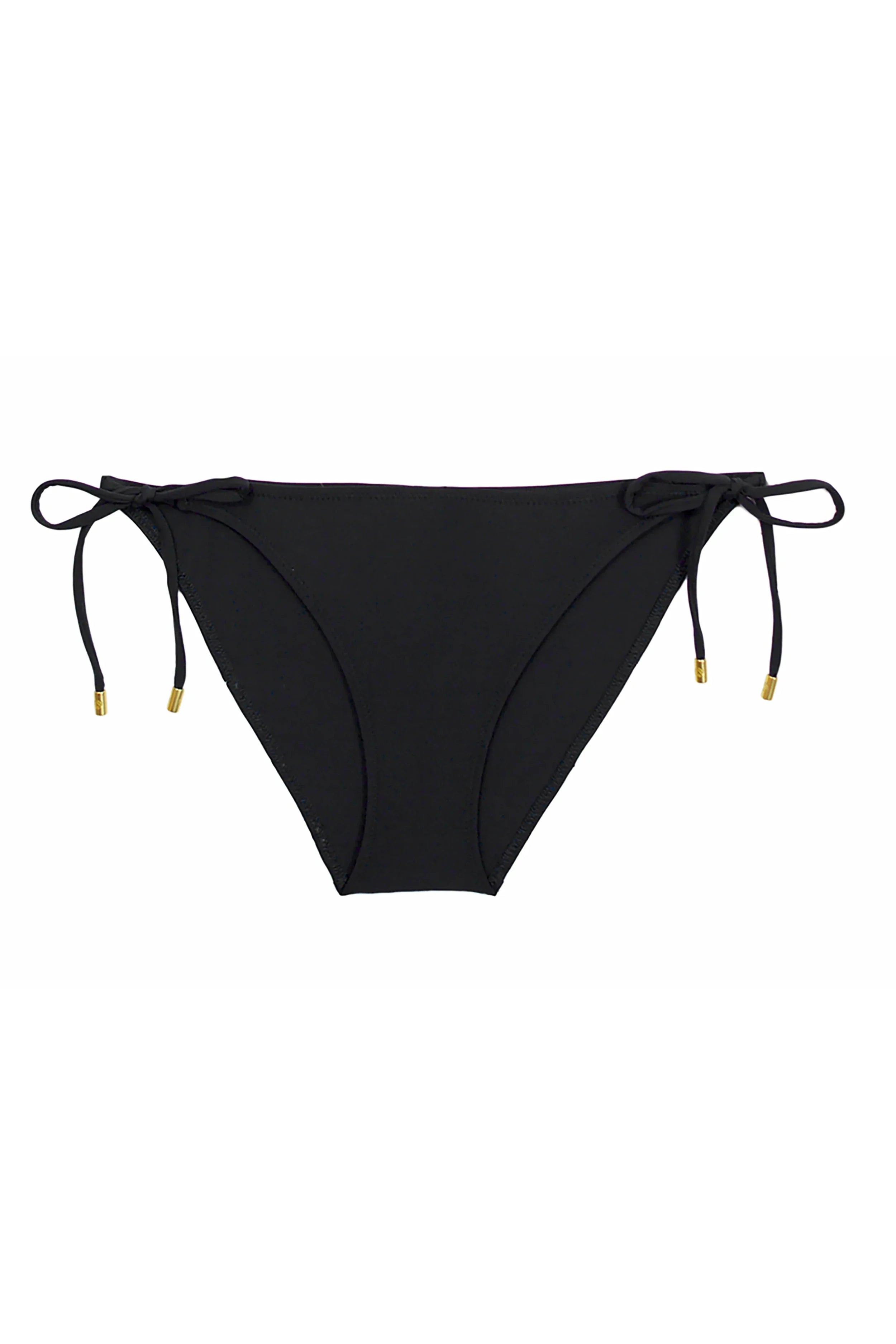 Black String Bikini Bottom - Sexy High Cut Swimwear for Beach & Pool Party | Women's Fashion Swim Bottom for Summer Vacation & Tropical Getaway