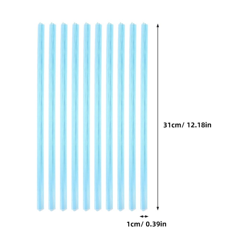 A4 Binding Bars Slide Grip - 30 Sheet Capacity for Reports, School & Office Use - Blue