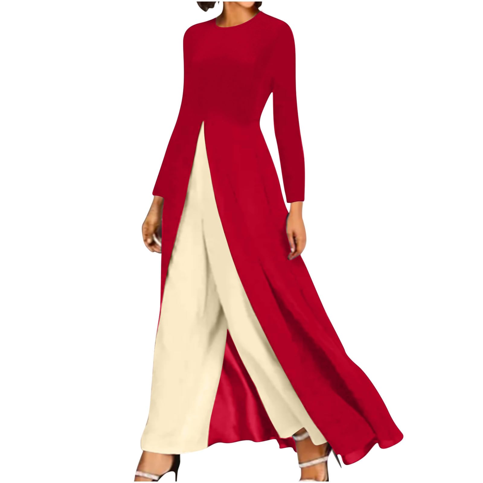 Elegant Women's Romper Jumpsuit - Wide Leg & Slim Fit for Outfits