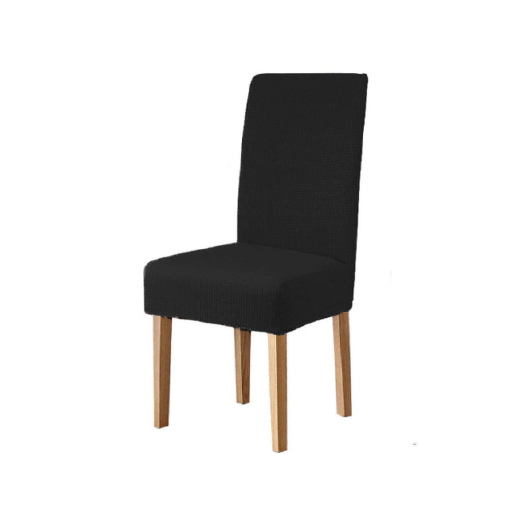 YURASIKU 1PC Knitted Stretchable Dining Chair Slipcover - Washable Parsons Chair Cover Protector for Home, Hotel, Wedding & Party Events | Perfect for Dining Room, Restaurant & Ceremony Decor