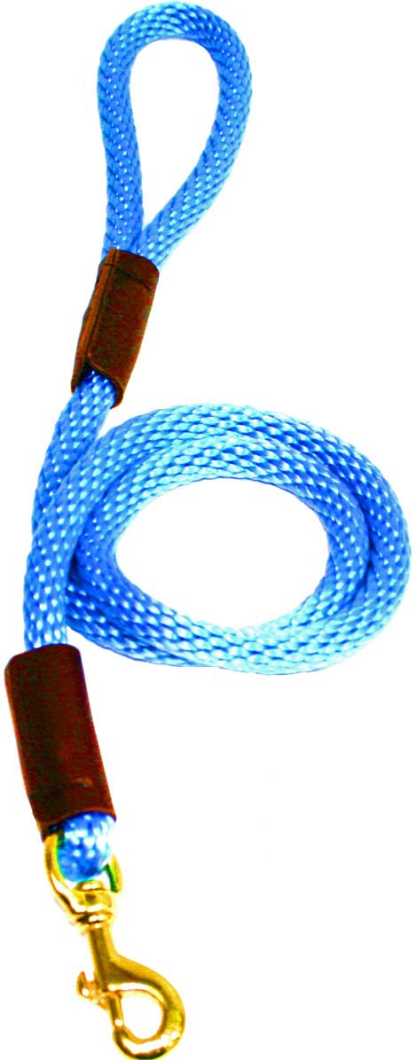 Lone Wolf Pet Leash & Collar Set - 6ft Sky Blue for Outdoor Walks