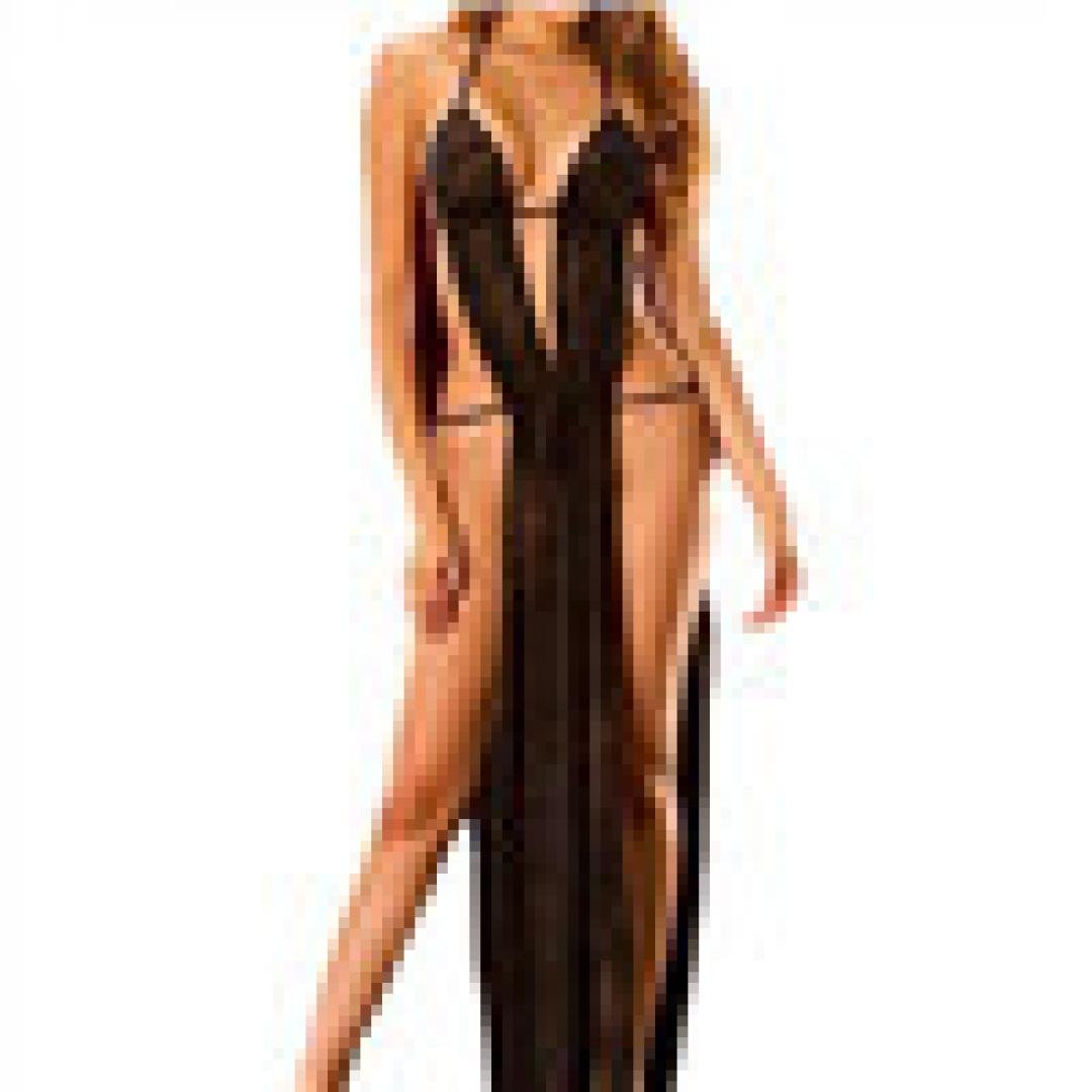 Goddessvan Women's Sexy Lace Halter Teddy Sleepwear - One Piece Babydoll Bodysuit for Valentine's Day, Honeymoon & Romantic Nights