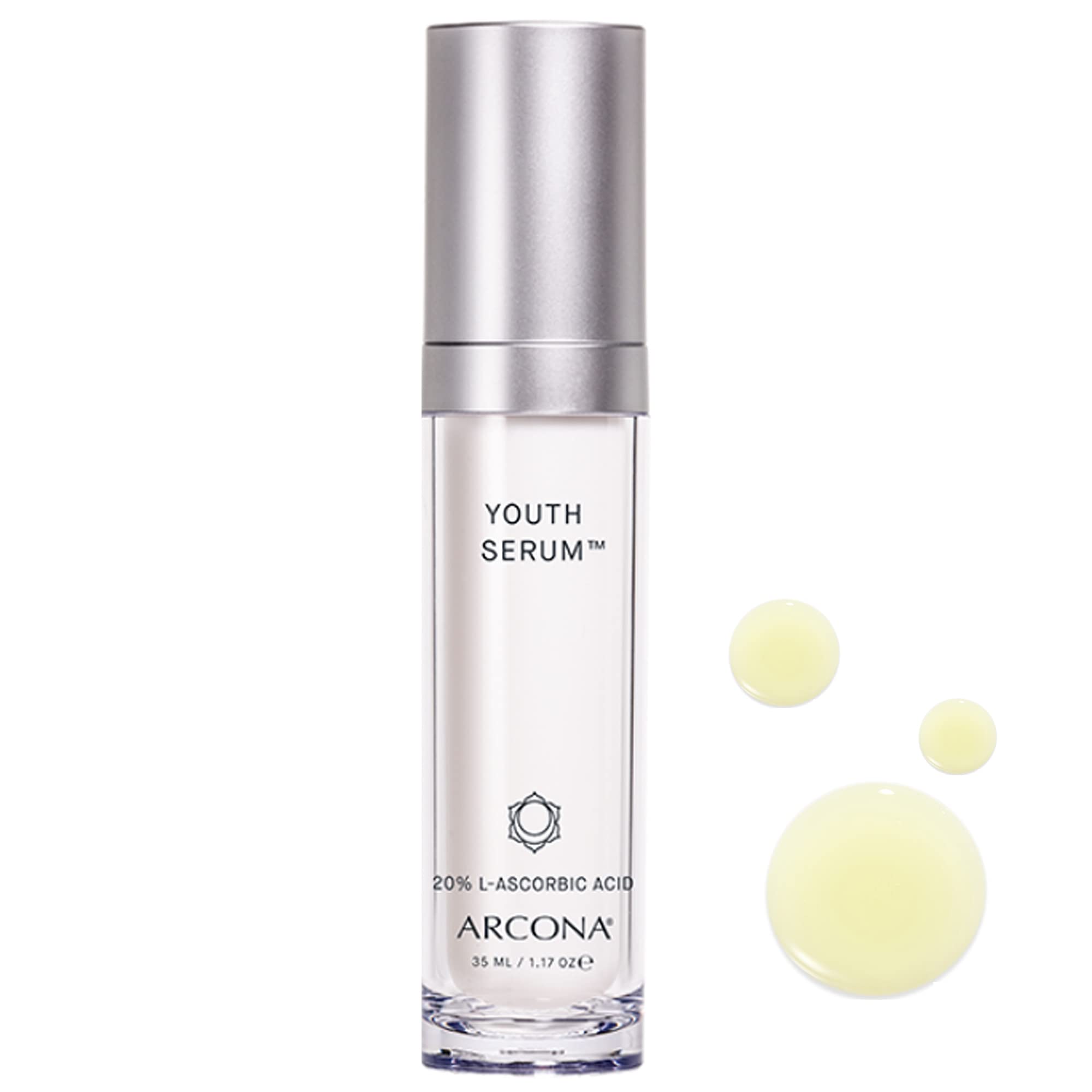 ARCONA Youth Serum - Anti-Aging Face Serum for Women & Men | Hydrating & Brightening Skincare | Perfect for Daily Routine & Night Care