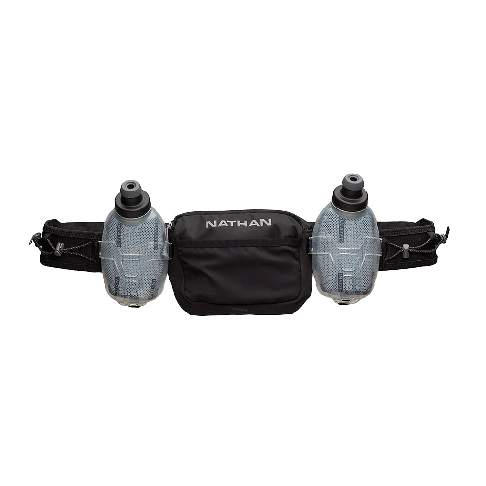 Nathan Trail Mix Plus Insulated 3.0 Hydration Running Belt - Lightweight Water Bottle Holder for Hiking, Jogging & Outdoor Activities
