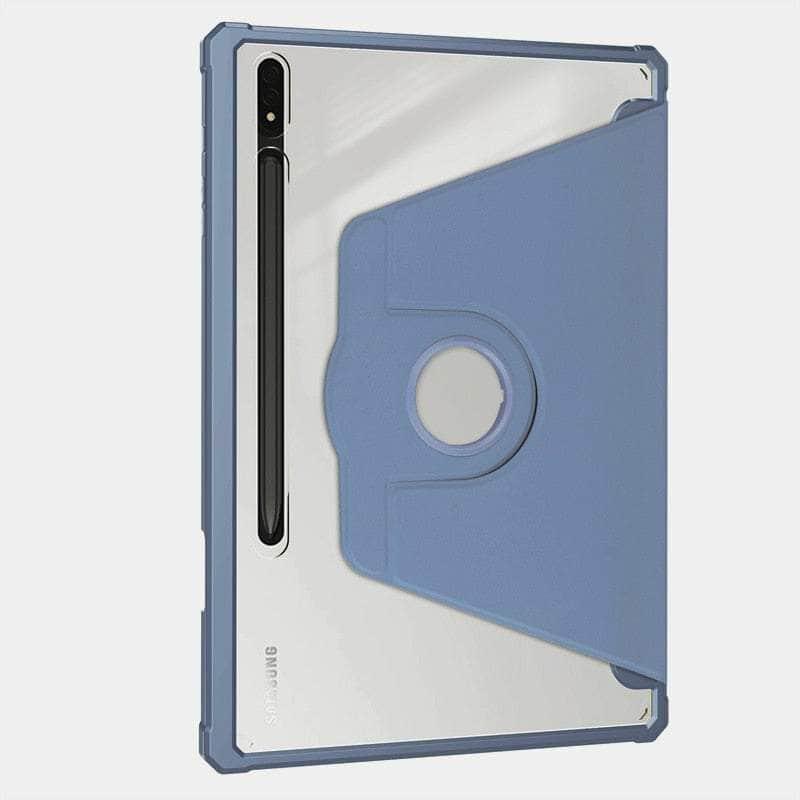 360° Rotating Protective Case for Samsung Galaxy Tab S9 Plus 2023 with S Pen Holder | Shockproof Stand Cover for Work, Study & Entertainment