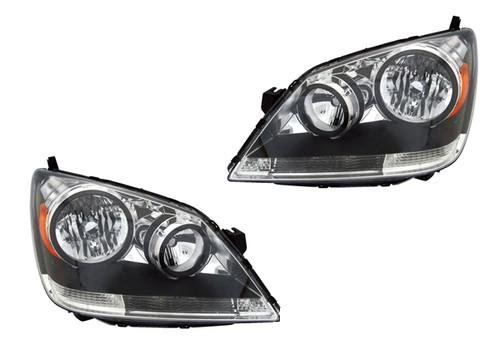 2011-2014 Tiffin Phaeton RV Motorhome Replacement Headlight Pair (Left & Right) - Durable Front Lamps for Improved Night Driving Safety