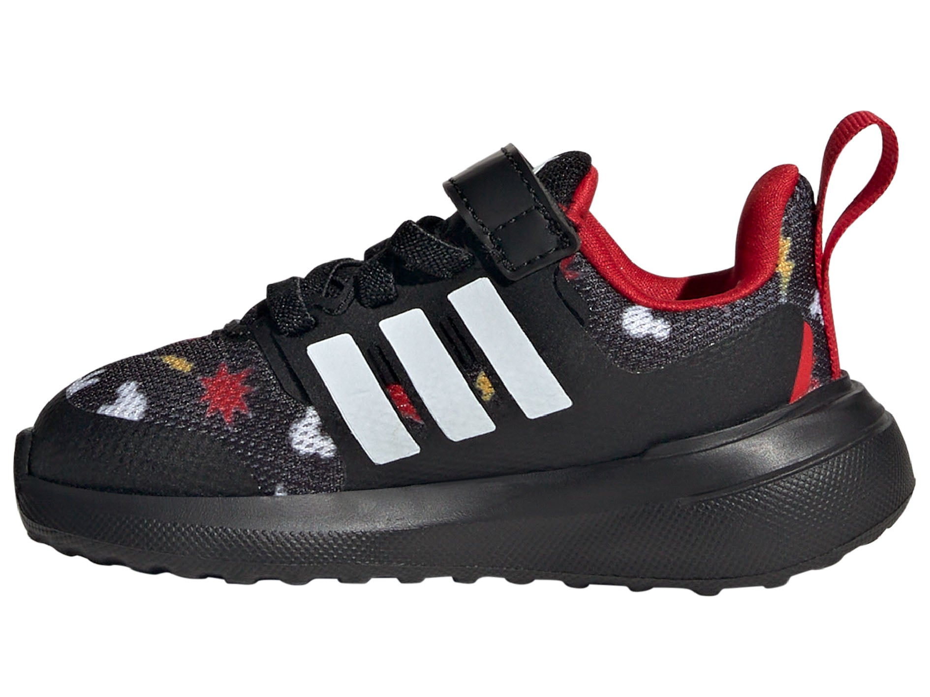 Adidas X Disney Fortarun 2.0 Mickey Mouse Cloudfoam Infant Shoes - HP8994 | Comfortable Baby Sneakers for Walking, Playtime & Everyday Wear