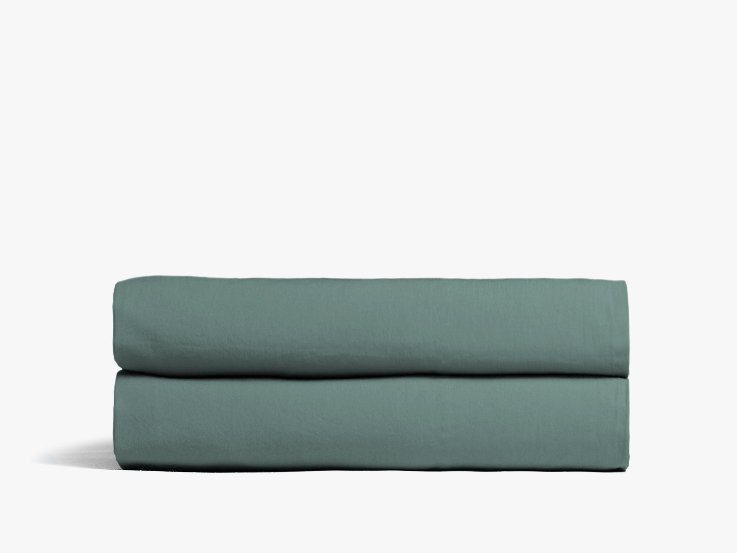 Premium 400 Thread Count Percale Fitted Sheet - Agave Green - Queen Size - 100% Cotton Breathable Bed Sheet - Perfect for Hot Sleepers & Luxury Bedroom Decor