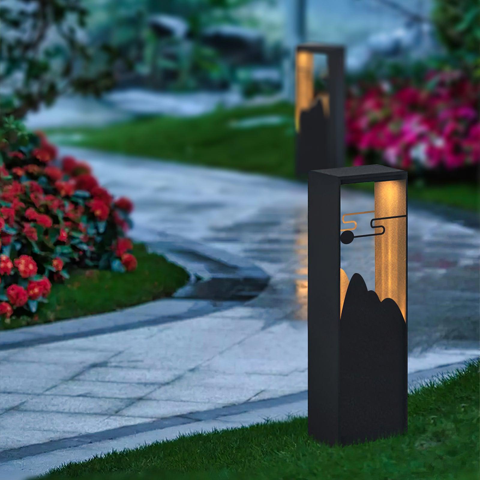 Linkmoon Solar Powered Outdoor Garden Lights - Waterproof LED Landscape Lighting for Patio, Yard, Pathway - Energy Efficient & Weather Resistant for Home & Garden Decor