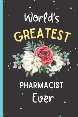 Premium Pharmacist Notebook - Lined Blank Journal for Men & Women | Perfect Pharmacist Gift for Birthday, Appreciation & Daily Use | Ideal for Notes, Journaling & Work Documentation