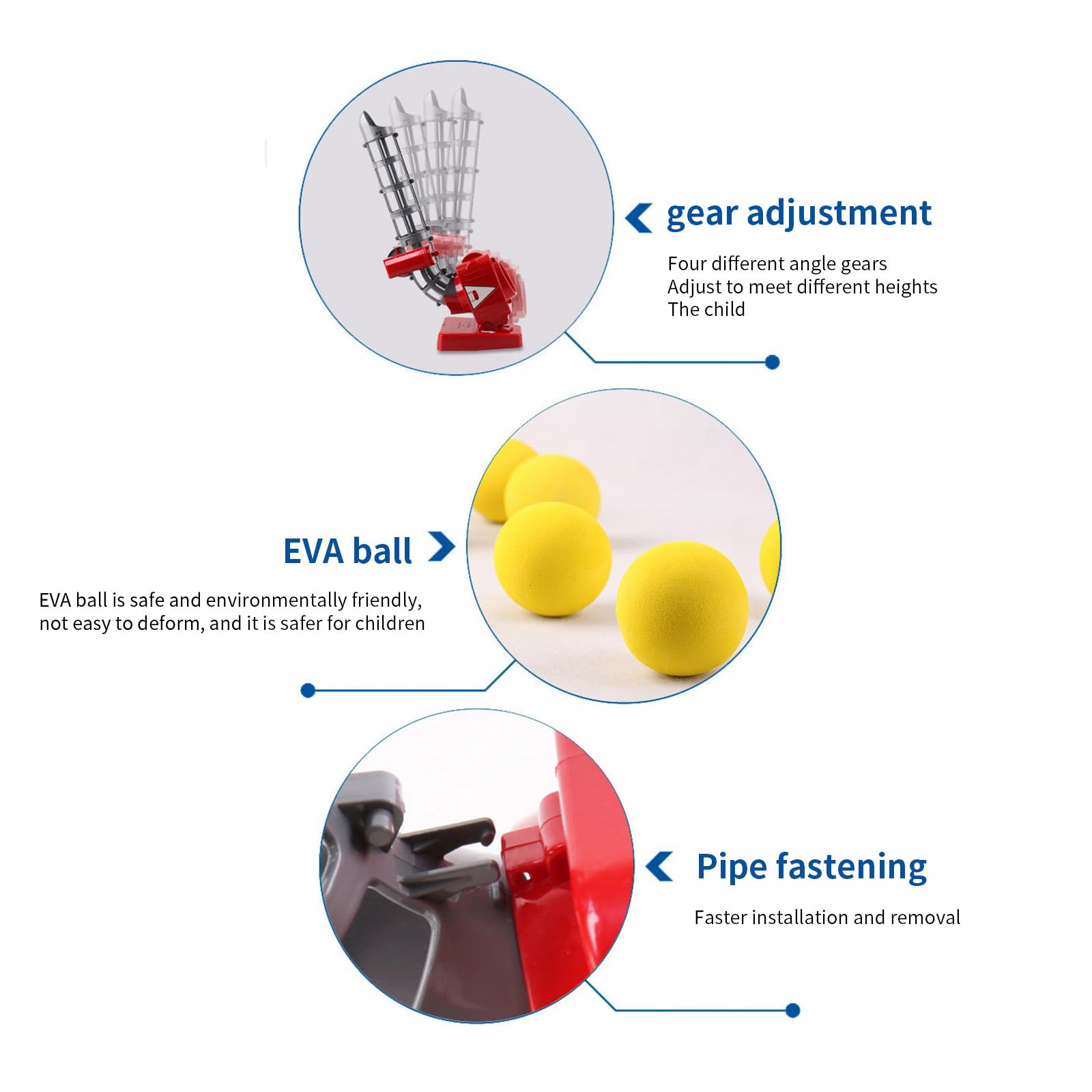 Electronic Baseball Pitching Machine & Softball Launcher - Automatic Baseball Trainer for Batting Practice, Fielding Drills & Backyard Training | Perfect for Coaches, Players & Youth Sports Teams
