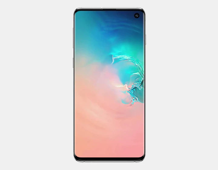 Samsung Galaxy S10 SM-G973F/DS 128GB 8GB RAM Dual SIM Unlocked Smartphone (Prism Blue) - International Version for Travel & Business Use