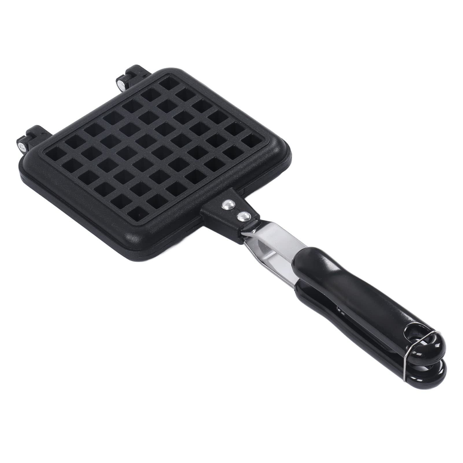 YOUTHINK Square Waffle Maker - Non-Stick Aluminum Alloy Belgian Waffle Iron with Dual Handles for Perfect Waffles, Pancakes & Sandwiches | Ideal for Breakfast, Brunch & Family Gatherings