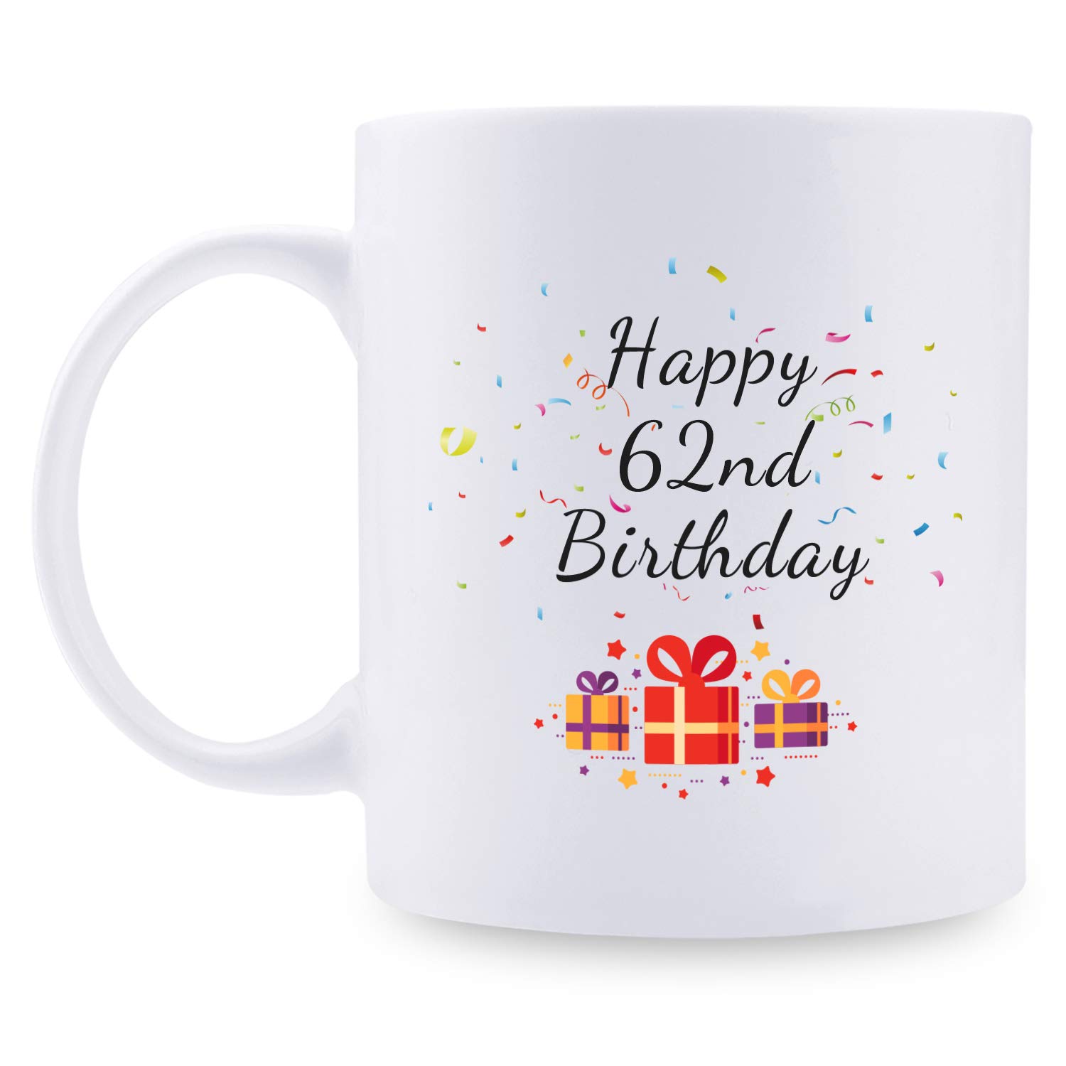 62nd Birthday Gifts for Women - Vintage 1960 Themed 11oz Coffee Mug for Mom, Wife, Sister, Friend, Colleague | Perfect for Home, Office & Tea Time Celebrations