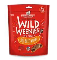 Premium Wild Weenies Grass-Fed Beef Dog Treats - All-Natural, High-Protein Training Snacks for Small & Large Dogs - Perfect for Rewards, Training & Outdoor Adventures