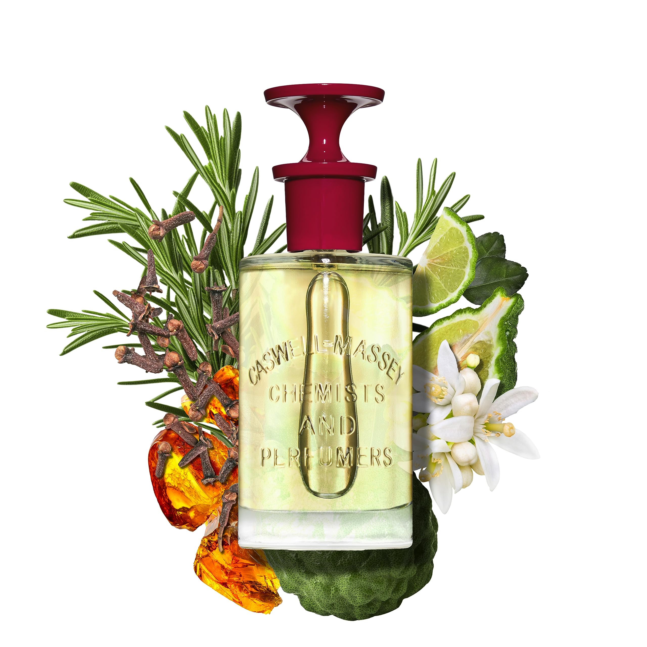 Caswell-Massey Number Six Eau de Parfum for Men - Citrus Woody Lavender Scent, Travel Size Mini Cologne (0.25 Fl Oz) - Perfect for Gifts, Daily Wear & Business Travel
