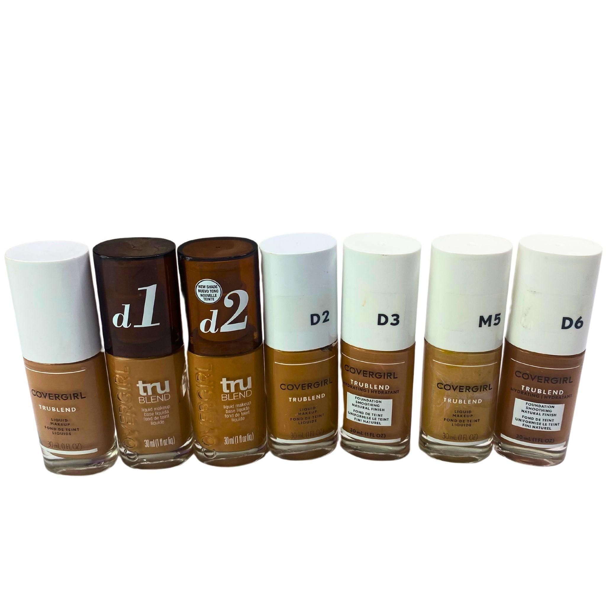 Covergirl Trublend Liquid Makeup Foundation - 60 Piece Assorted Shades (1 Fl Oz Each) | Full Coverage, Oil-Free Formula for All-Day Wear | Perfect for Professional Makeup Artists & Beauty Enthusiasts
