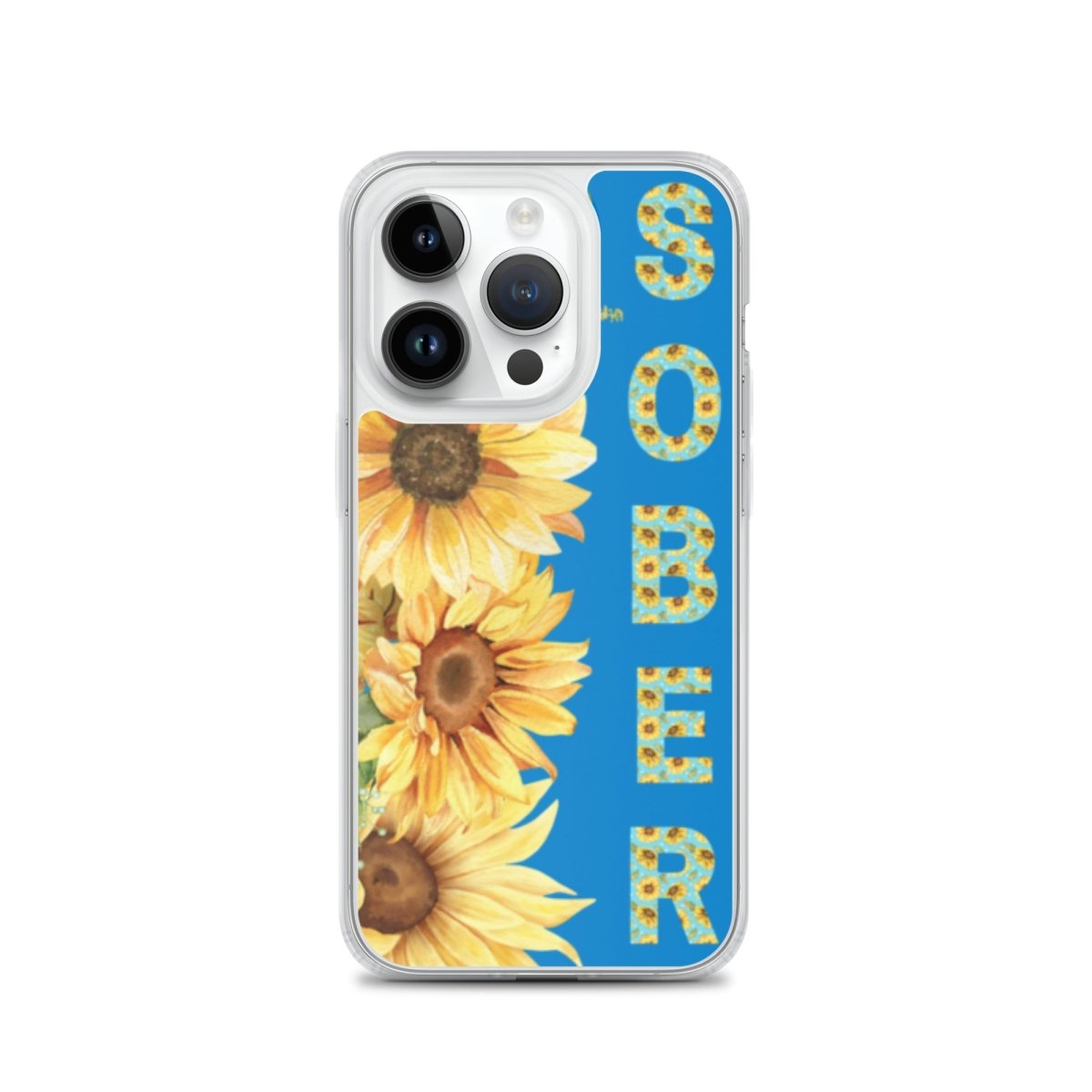 SOBER Sunflower iPhone Case with MagSafe® - Elegant Chinoiserie Floral Design for iPhone 13/14/15 Pro Max - Perfect for Everyday Use, Gift Giving & Travel Protection