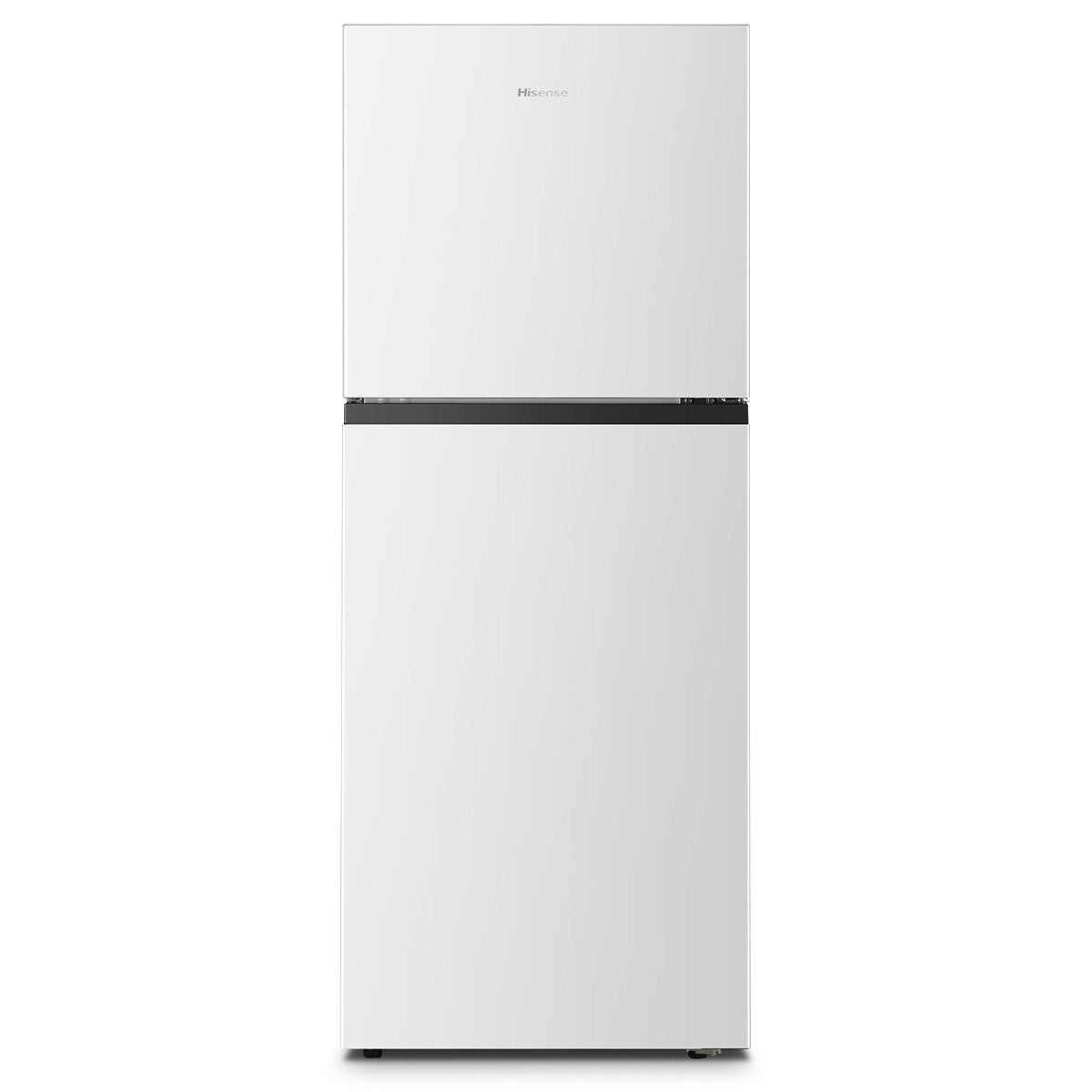 Hisense 205L Top Mount Refrigerator White HRTF206 - Energy Efficient Compact Fridge for Small Apartments, Dorms & Offices - Perfect for Kitchen, Bedroom or Garage Storage