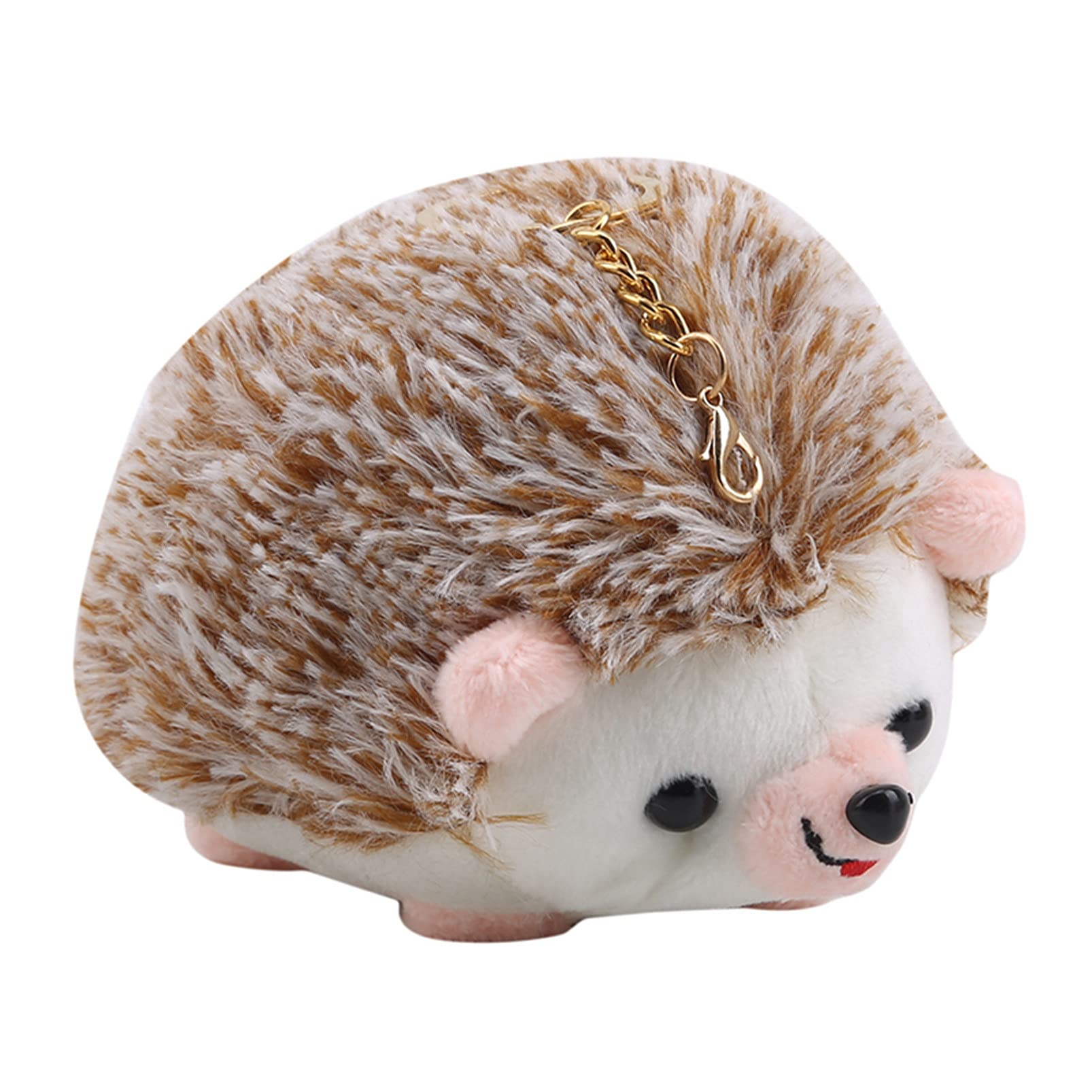 Adorable Hedgehog Plush Keychain - Soft Cute Keyring Pendant for Keys, Wallets & Backpacks | Perfect Gift for Animal Lovers & Kawaii Accessories Collection
