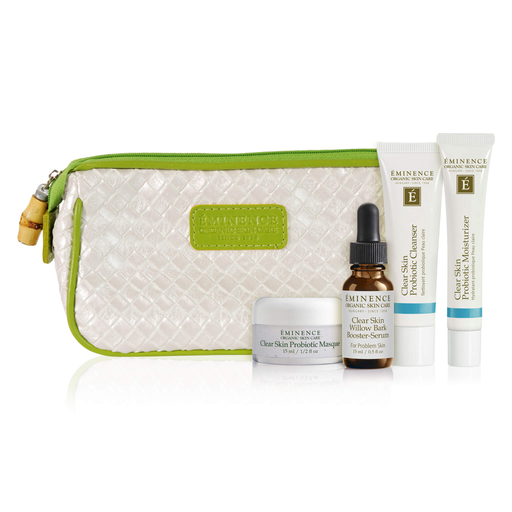 Clear Skin Starter Set - Acne Treatment Kit for Face & Body - Best for Teens & Adults - Daily Skincare Routine for Oily & Sensitive Skin