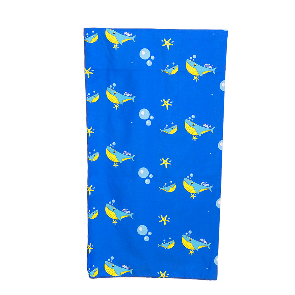 Mibi Bubble Blue Bath Towel 60