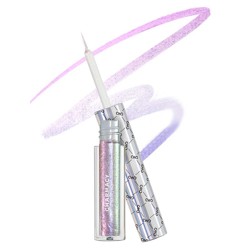 CHARMACY Chameleon Color Changing Eyeliner - Long Lasting Waterproof Liquid Eyeliner for Dramatic Eye Makeup, Party & Special Occasions