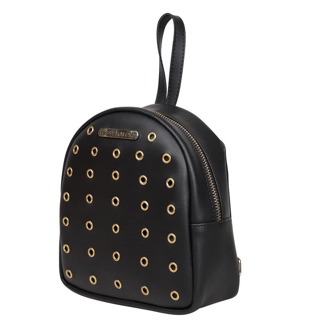 Bagsy Malone All Girly Backpack BP0005 - Stylish Girls School Backpack for Teens, Cute Pink Rucksack with Pockets - Perfect for School, Travel & Everyday Use